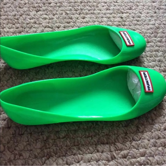 ISO:Green Hunter Flats Size 9-10 - Picture 2 of 2